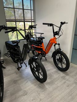 Brand New In Box HOVSCO HovCart Family E-Bike 20" Fat Tire Cargo E-Bike