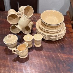 Dinnerware, Fajilla, Plato’s, Jarros 