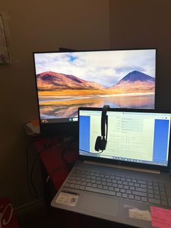 Monitor & HP Laptop Windows 10/11