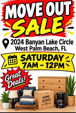 Move out sale
