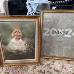 Gold Picture Frames Large 