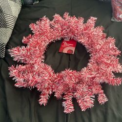 Christmas Traditions Tinsel Wreath!! Corana De Navidad Para Decorar