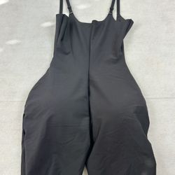 Skims Large Body Butt Lifting Open Bust Bodysuit Black