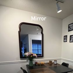 Antique mirror