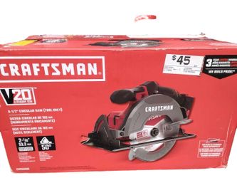 Craftsman Cmcs500b Red Cordless Circular Saw