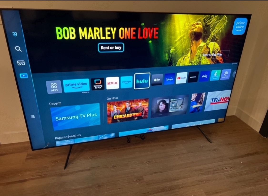 75 Samsung Tv Smart 4k HDTV In Box Lots Of Apps.  