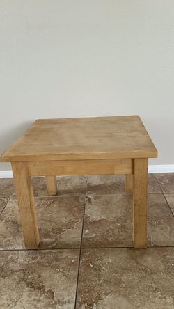 IKEA Wood Side Table