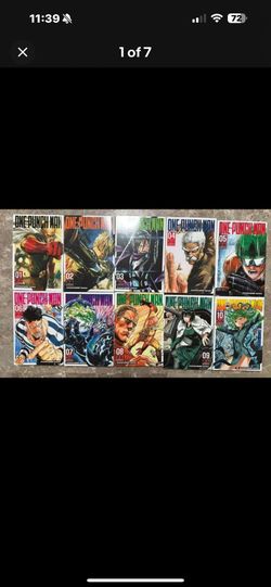 One Punch Man Volumes 1-14 English Manga by ONE & Yusuke Murata