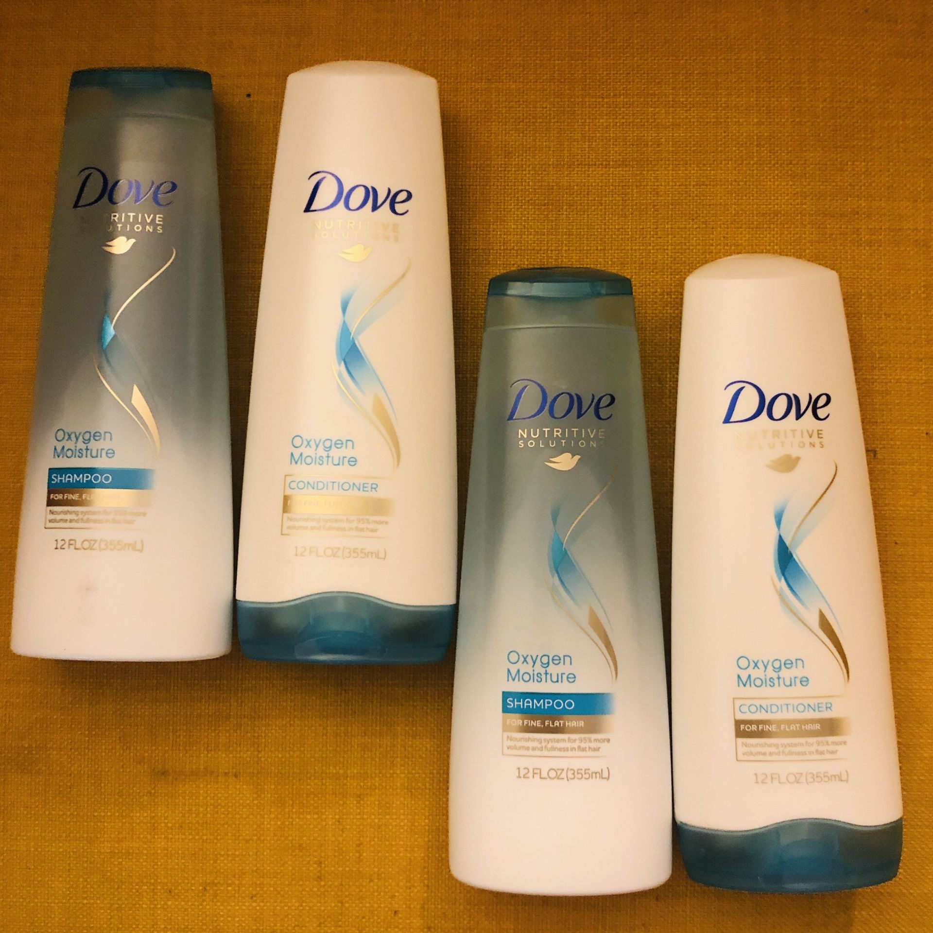 Dove Shampoo Conditioner Oxygen Moisture