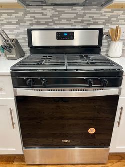 2-Year-Old Whirlpool Gas Range - Cooktop Works - Oven Needs Igniter - $100” OBO