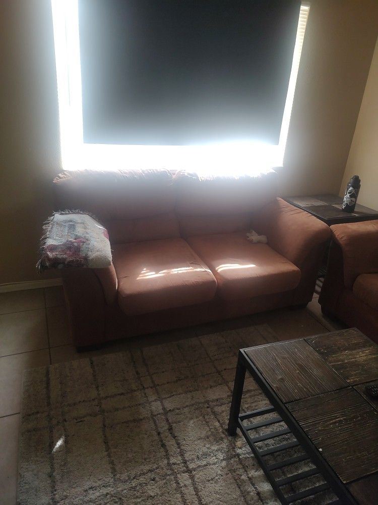 Couch, Love Seat And Recliner Chair