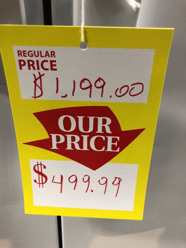 Brand New Frigidaire side by side model: LFSS2612TP J4 WP
