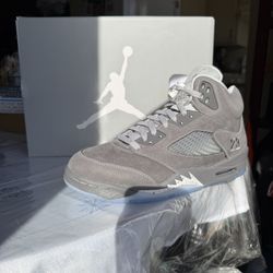 Jordan 5 wolf grey