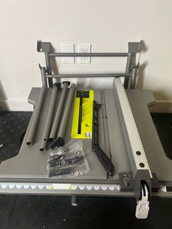 RYOBI 15 Amp 10 in. Compact Portable Corded Jobsite Table Saw with Folding Stand