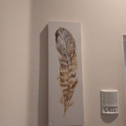 Leaf Wall Painting