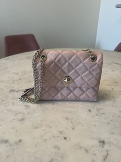 Kate Spade Pink Quilted Purse