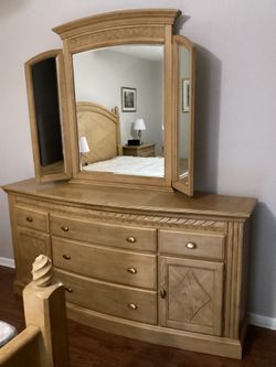 King bedroom set.