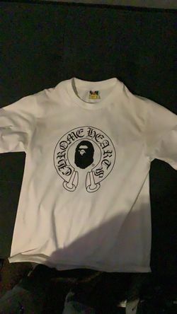 Bape x chromehearts t shirt