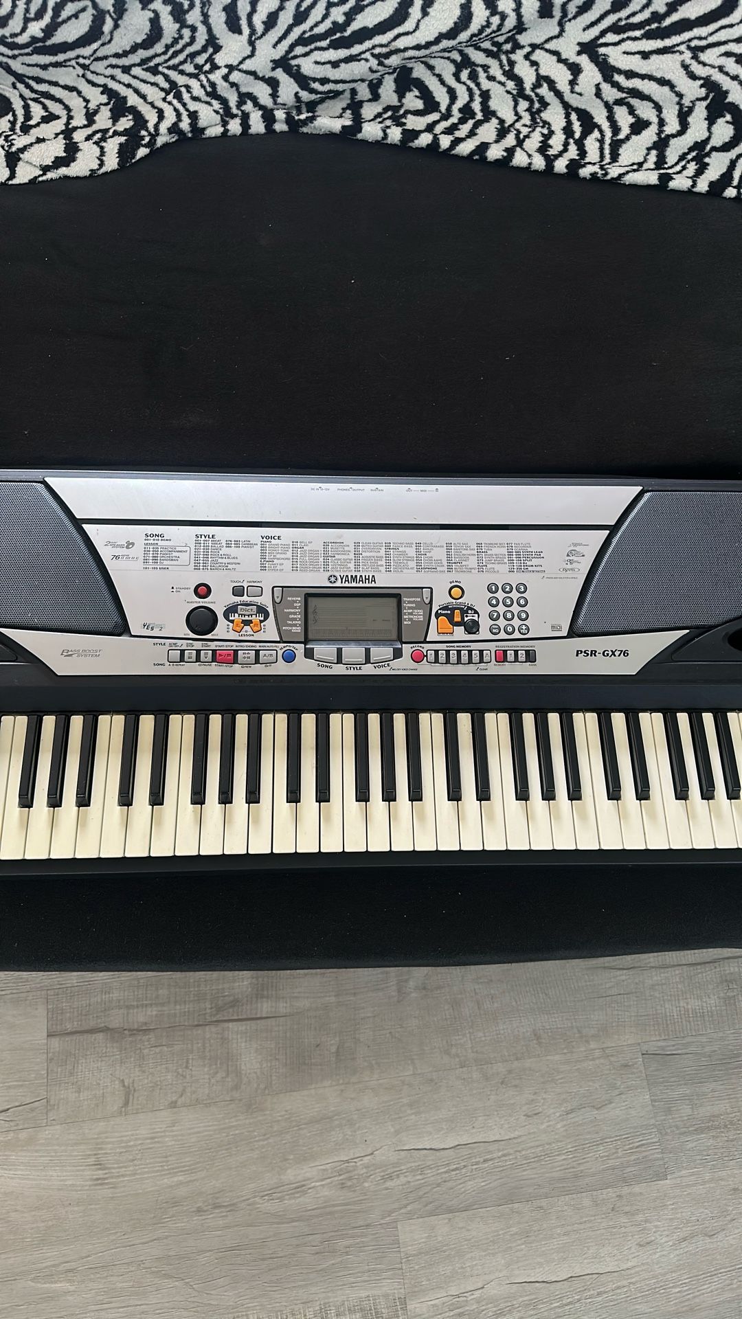 Yamaha Electric Keyboard PSR-GX76