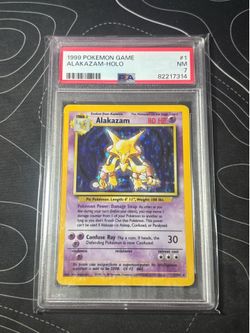 1999 Base Set Holi Alakazam #1