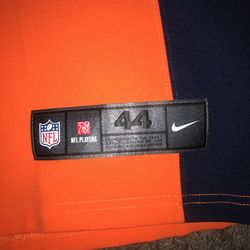 Men's Nike Russell Wilson Orange Denver Broncos Vapor Elite Jersey