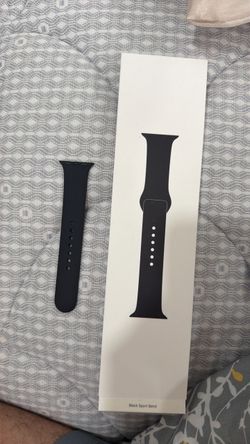 Black Apple Watch Sport Band