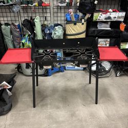 Used Camp Chef Explorer 2 Burner Outdoor Stove