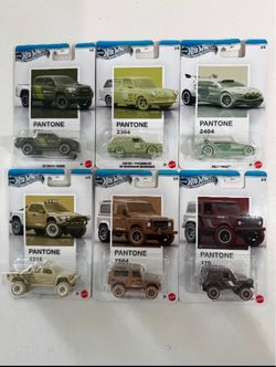 Hot Wheels Pantone Sets