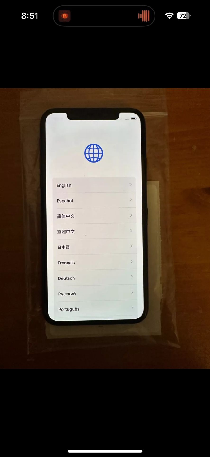 Apple iPhone X IOS Smartphone Space Gray 5.8" Display A11 Bionic 64GB (Unlocked)