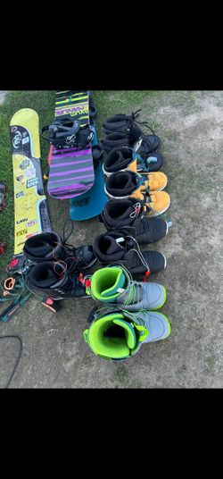 Snowboards And Boots $40 To $350