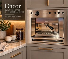 Dacor Built-In Espresso / Coffee Machine – SCM-3 Romantica – Working – Stainless Steel