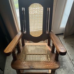 Wooden Rocking Chair