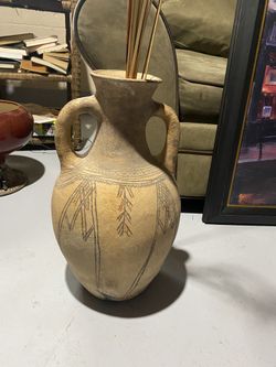 Hand Crafted Authentic Mexican Clay Vessel