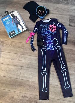 Fortnite Party Trooper Light-Up Costume Youth Medium 8–10