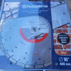 Husqvarna 16in Concrete Saw Blade