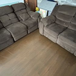 Reclining Sofa Set 