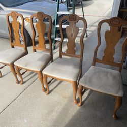Dinning Chairs Used But Nice