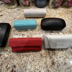 Michael Kors, Tiffany, Guess, Nike, Versace Eyeglass Cases