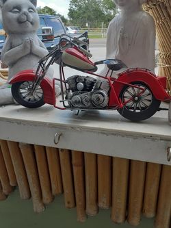 Choice of either tabletop motorcycles sold individually