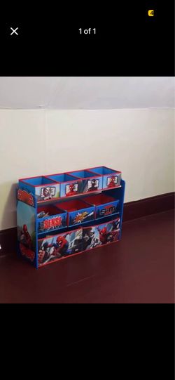 Spider man toy box