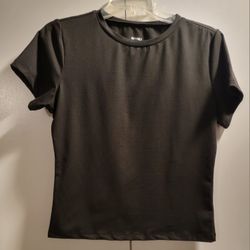 Automet Soft Smoothing T-Shirt in  Black Size Large