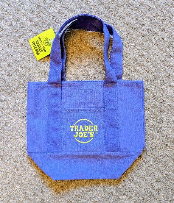 Trader Joes - Exclusive - Trick Or Treat Canvas Tote Bag