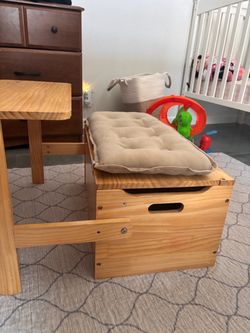 2 in 1 desk and storage