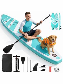 Naipo 10' Stand UP Paddle Board Inflatable Paddle Board W Pump