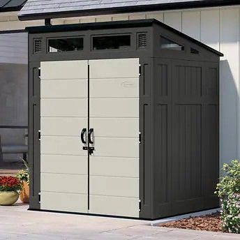 Storage Shed by Suncast. Size 6' x 5' , is $799.99 in Costco