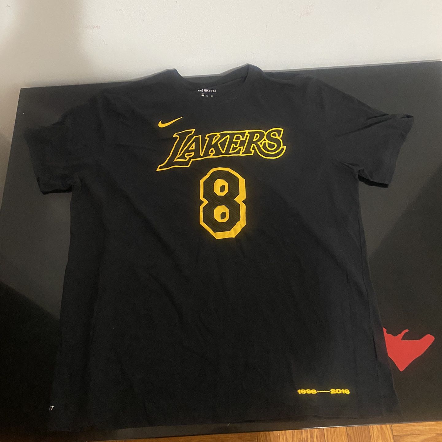 Nike LA Lakers Kobe Bryant Retirement Shirt 8/24 2XL Mens for Sale in  Queens, NY - OfferUp