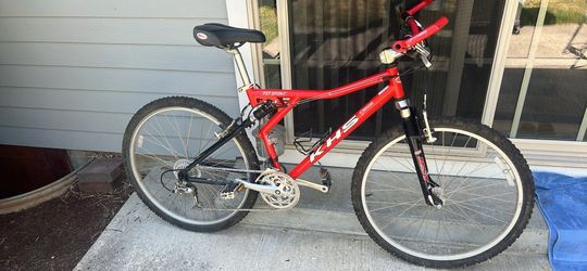 KHS full suspension mountain bike