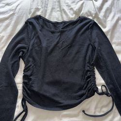 Black Long Sleeve Top