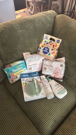 Baby Wipes. Baby Soap.