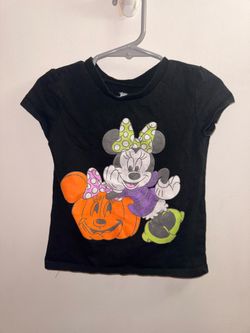 Minnie Mouse Girls 4T Halloween Shirt